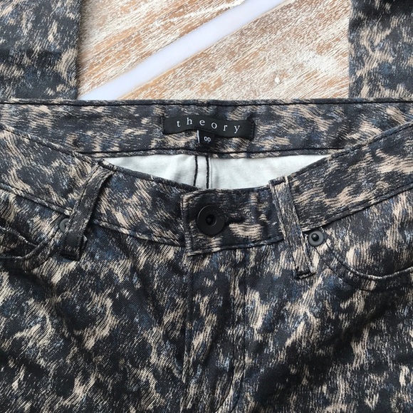 Theory Multi Colored Pants Size 00 - Picture 4 of 8